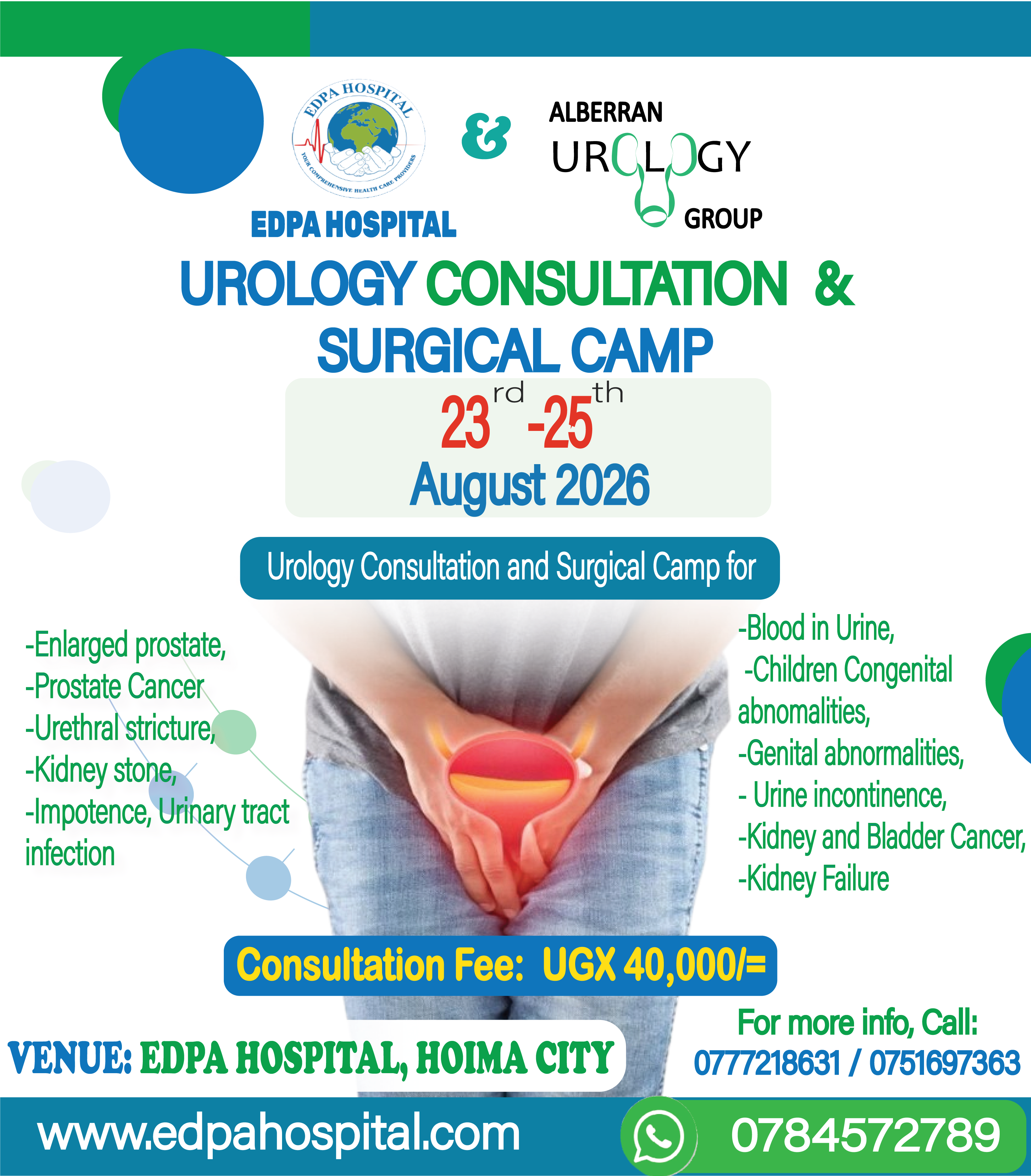 Urology camp 2026